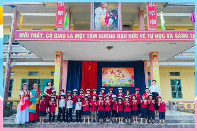 Trường Tiểu học Nghĩa Thịnh rộn ràng tổ chức “Vui Tết Trung thu năm 2025”